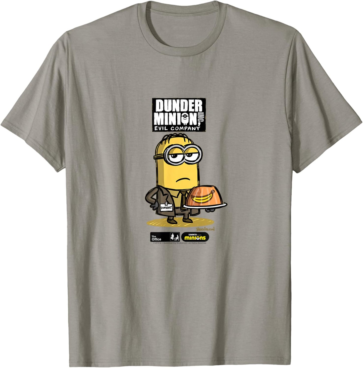 The Office X Minions Dwight T-Shirt - T-Shirt | Sand