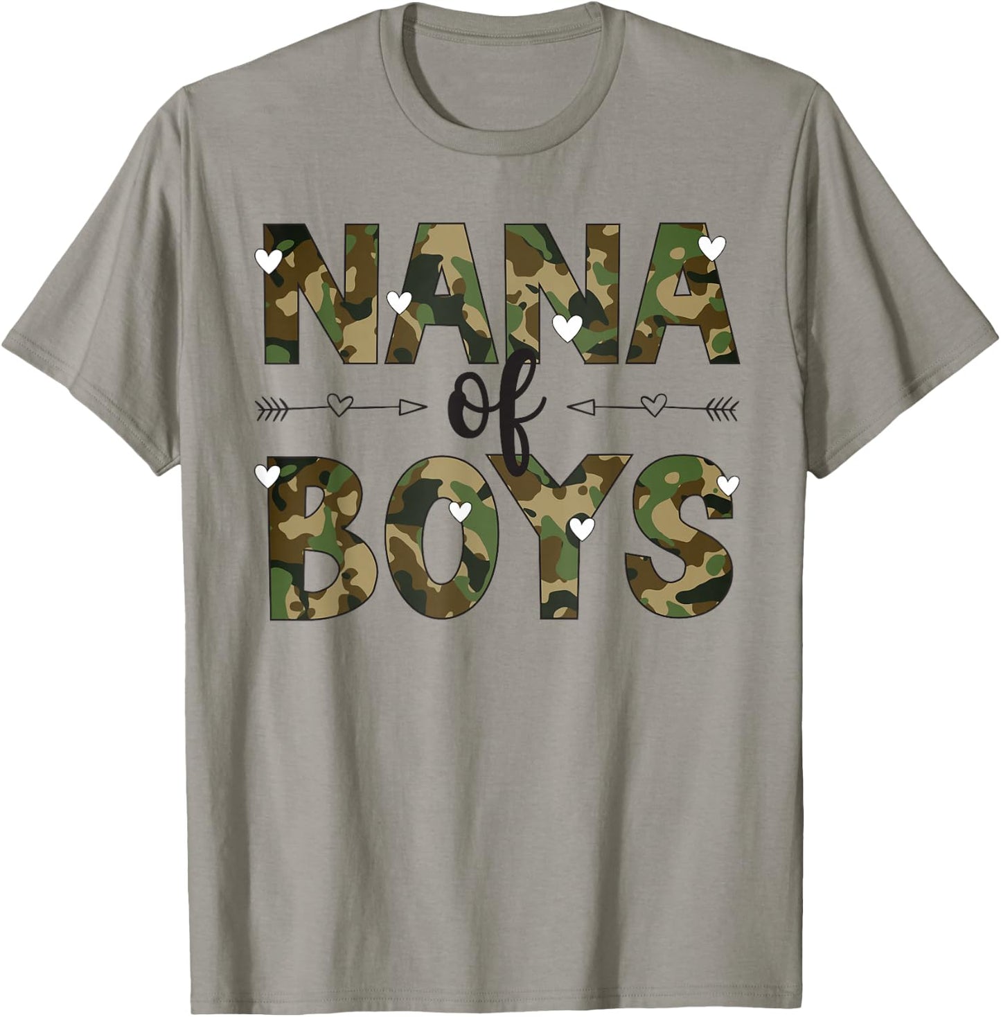 Nana Of Boys Nana Grandma Boy Nana T-Shirt - T-Shirt | Sand