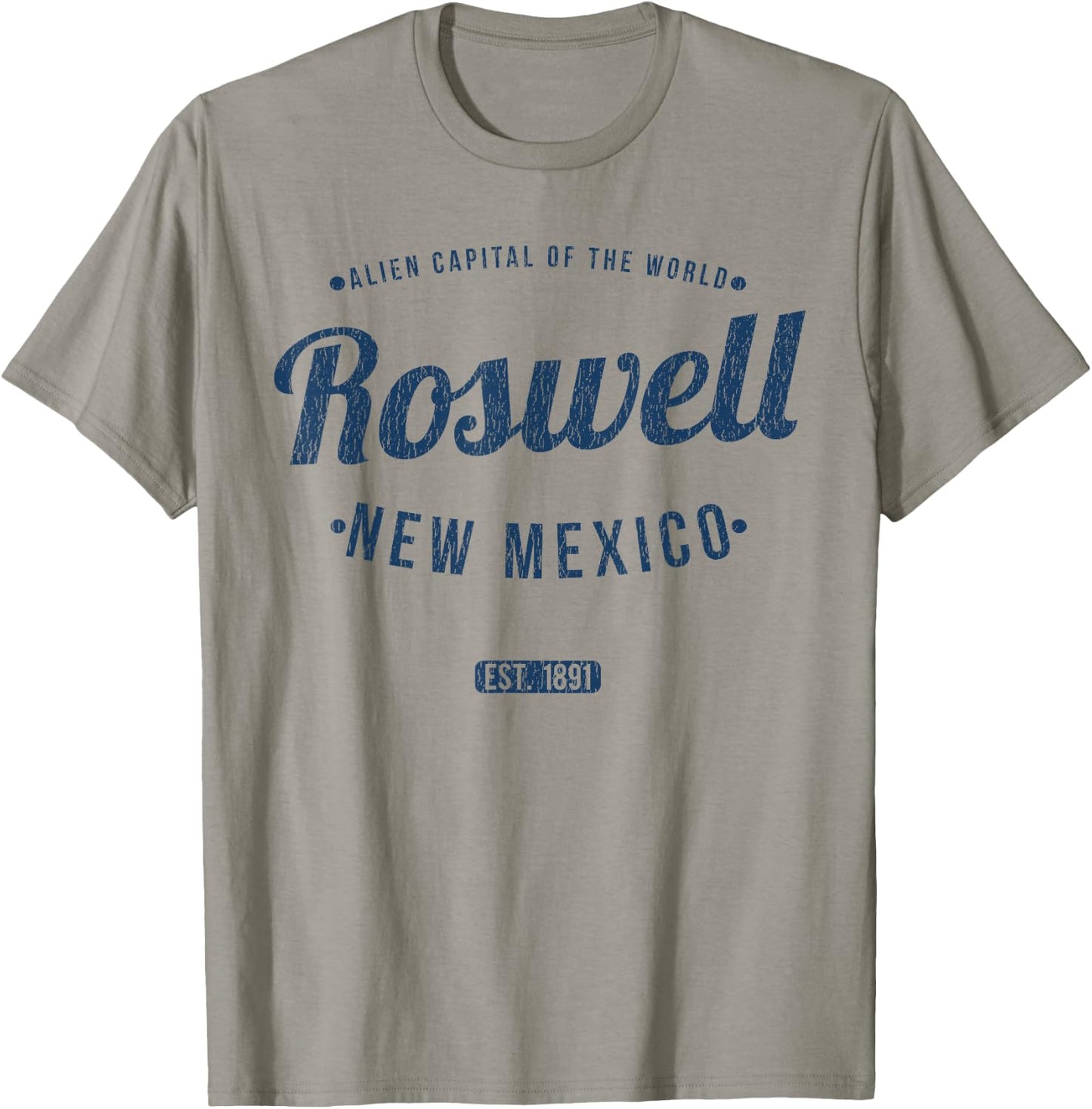 Roswell New Mexico Vintage Travel Souvenir Roswell T-Shirt - T-Shirt | Sand