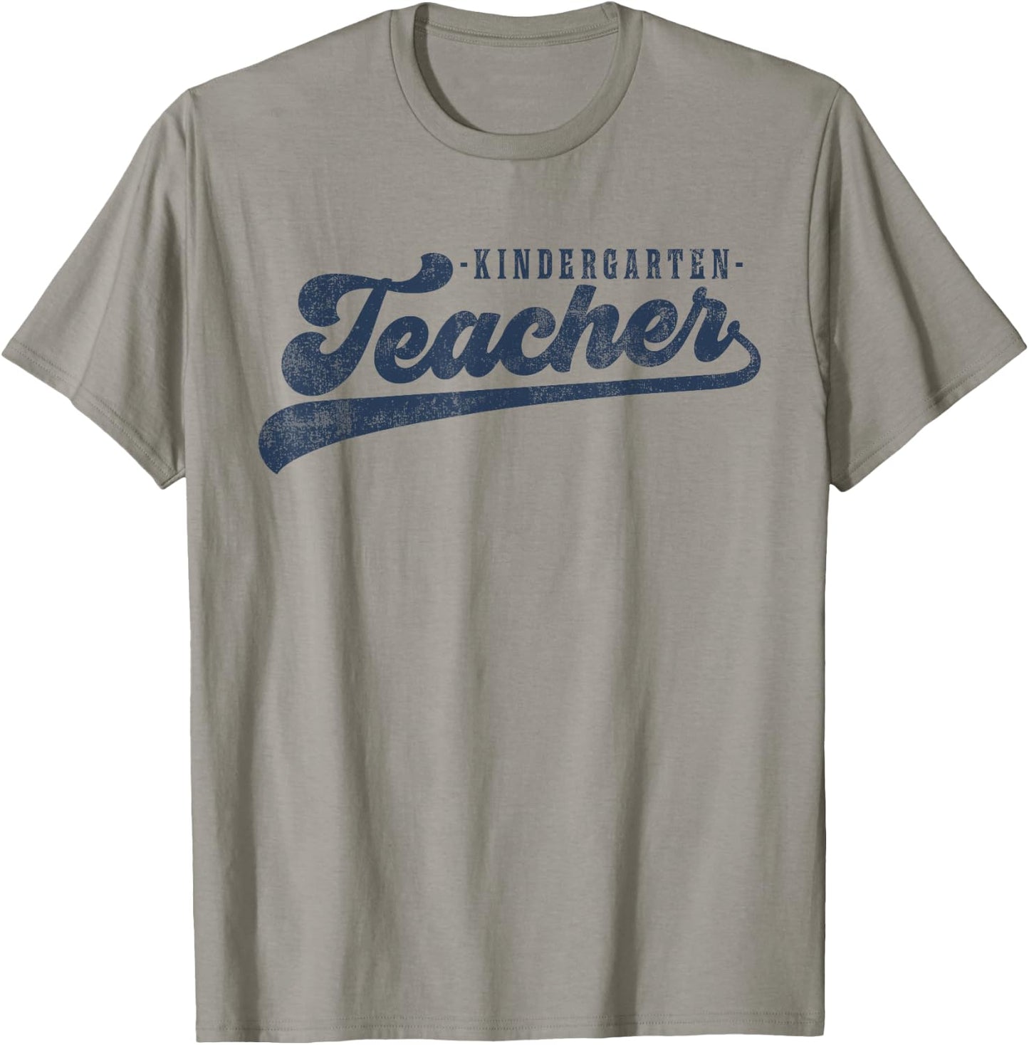 Kindergarten Teacher Vintage Graphic Kindergarten Teacher T-Shirt - T-Shirt | Sand
