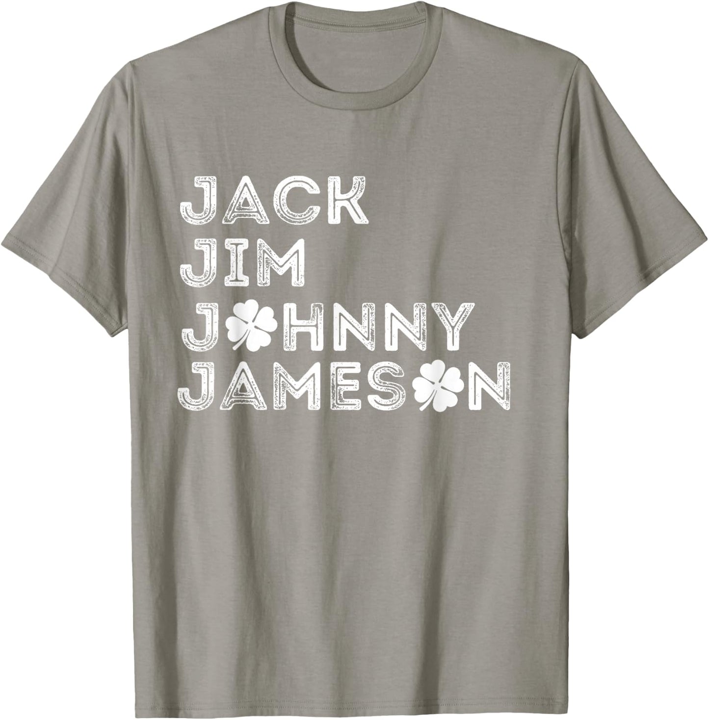Jack Jim Johnny & Jameson St. Patrick's Day T-Shirt - T-Shirt | Sand