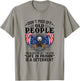 Don't Piss Off Old People The Older We Get Eagle & US Flag T-Shirt - T-Shirt | Sand