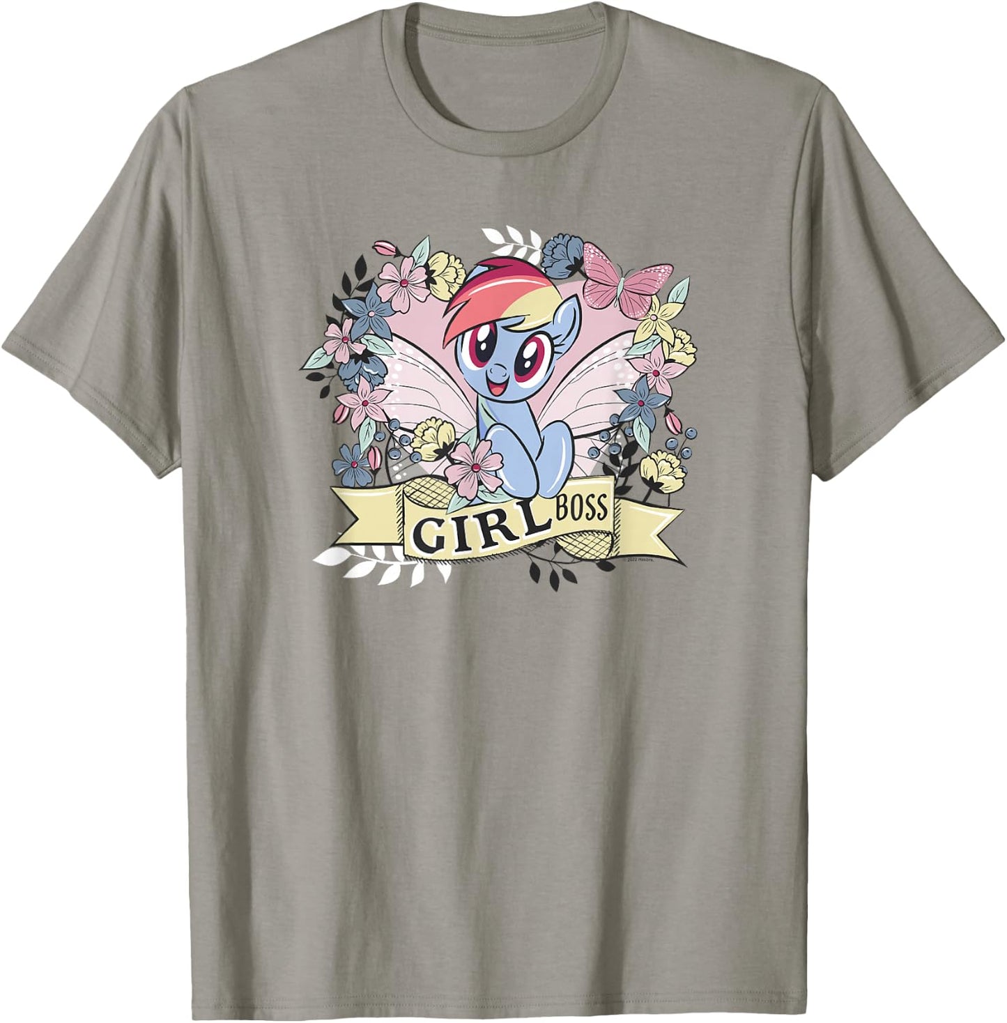 My Little Pony: Friendship Is Magic Rainbow Dash Girl Boss T-Shirt - T-Shirt | Sand