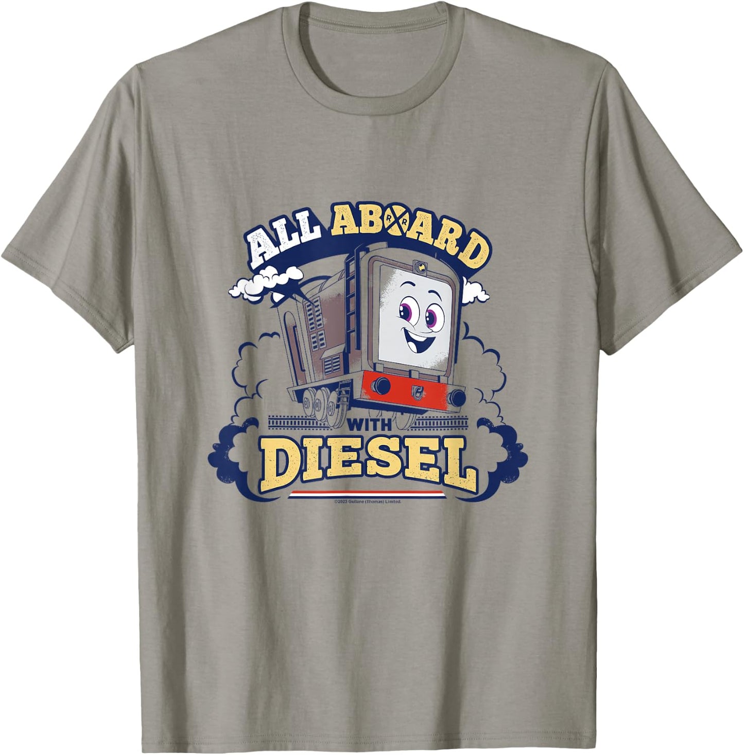 Thomas & Friends - All on Board with Diesel T-Shirt - T-Shirt | Sand