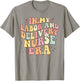 In My Labor And Delivery Nurse Era Retro Nurse Appreciation T-Shirt - T-Shirt | Sand