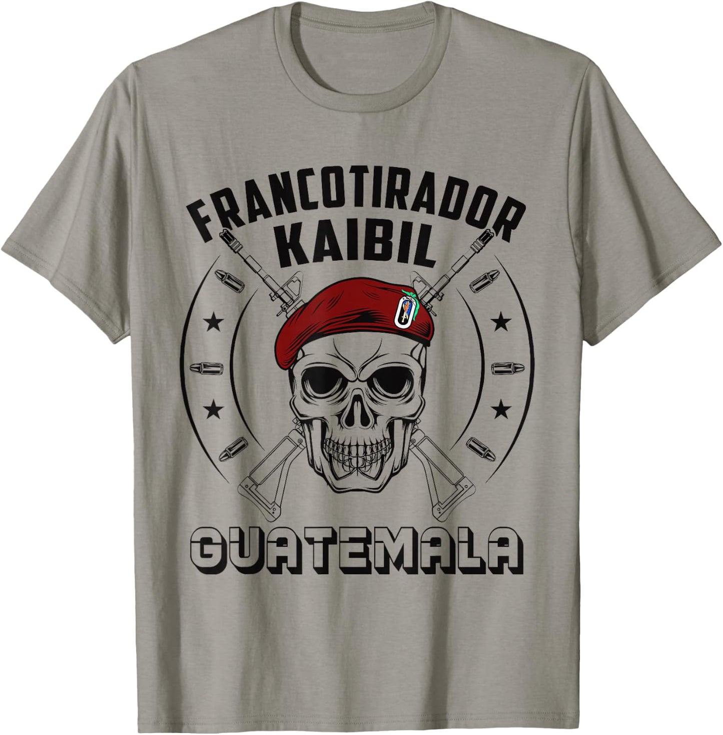 Francotirador Kaibil Guatemala Fuerzas Especiales T-Shirt - T-Shirt | Sand
