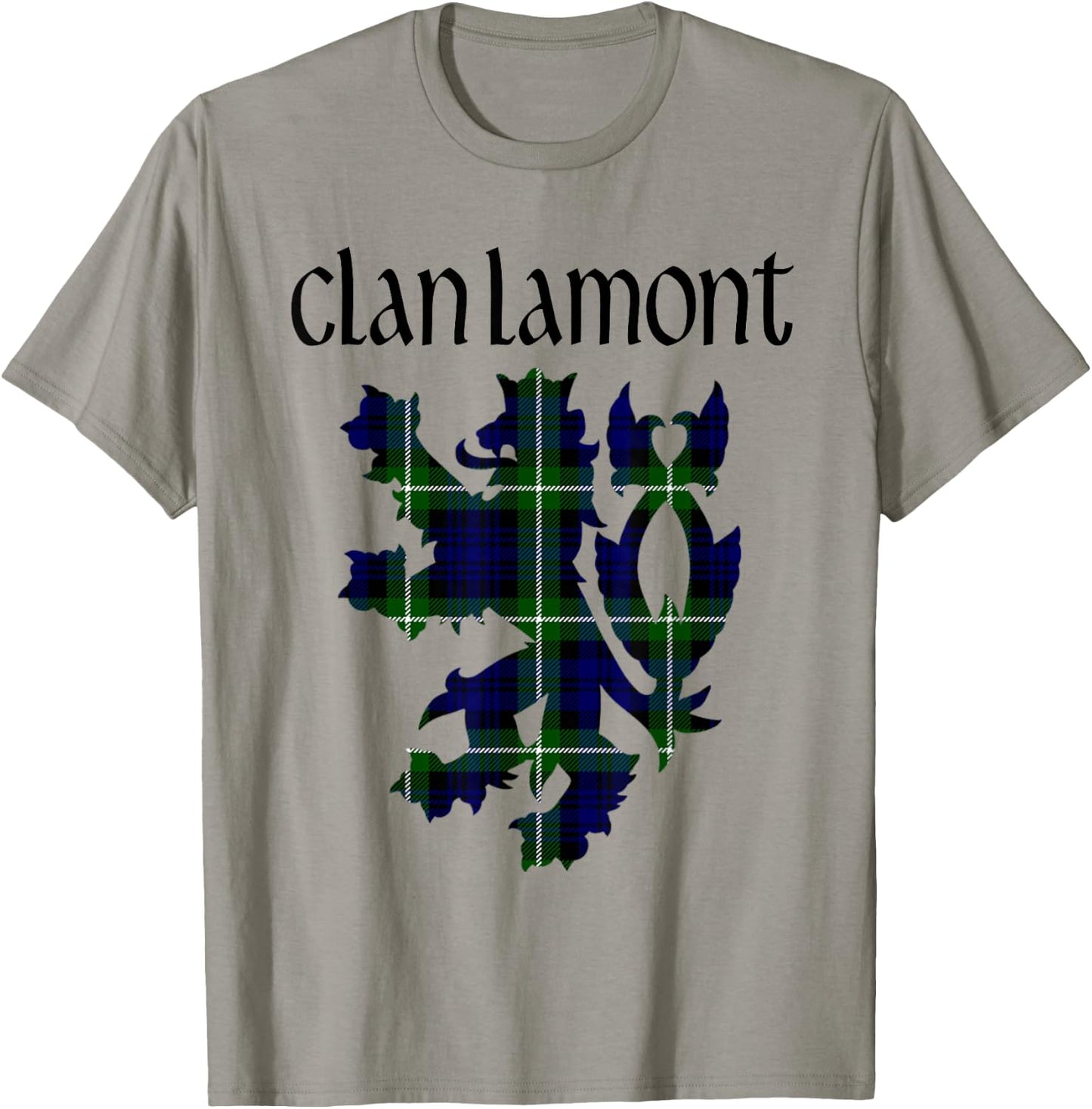 Clan Lamont Tartan Scottish Family Name Scotland Pride T-Shirt - T-Shirt | Sand