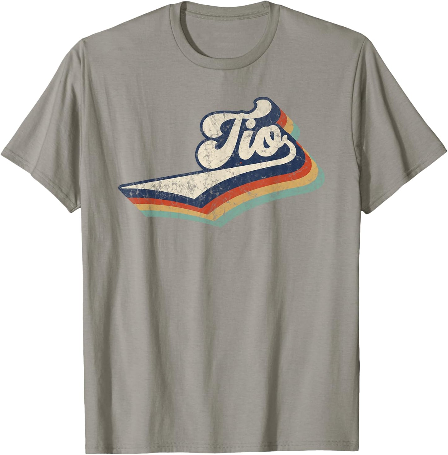 Retro Cute Tio Best Tio Ever Birthday Idea T-Shirt - T-Shirt | Sand