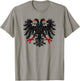 Holy Roman Banner Flag Double Headed Eagle T-Shirt - T-Shirt | Sand