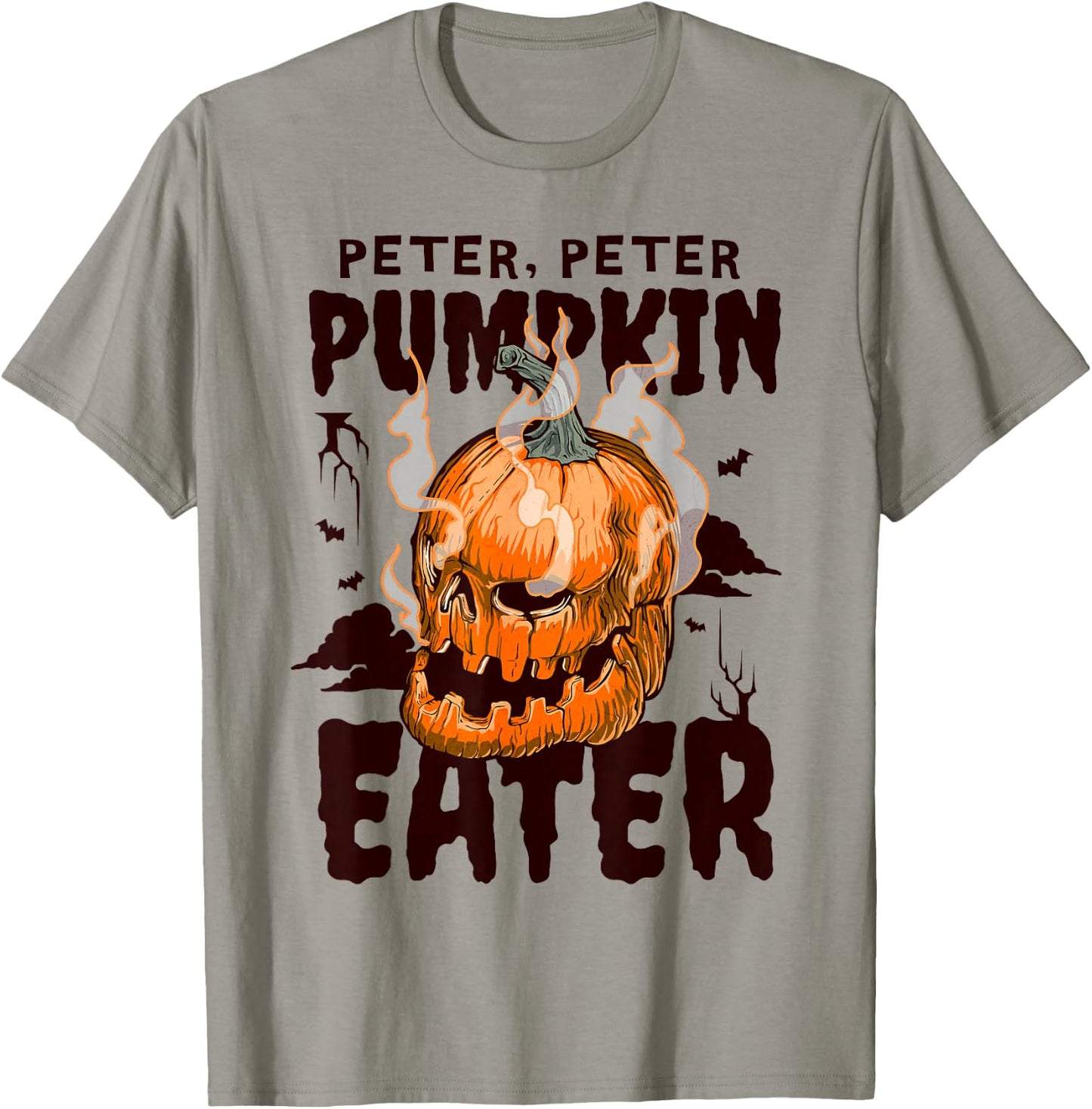 Spooky Halloween Cooking Peter Pumpkin Eater T-Shirt - T-Shirt | Sand