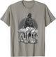 Star Wars Darth Vader AT Walkers Dogs Leash Portrait T-Shirt - T-Shirt | Sand