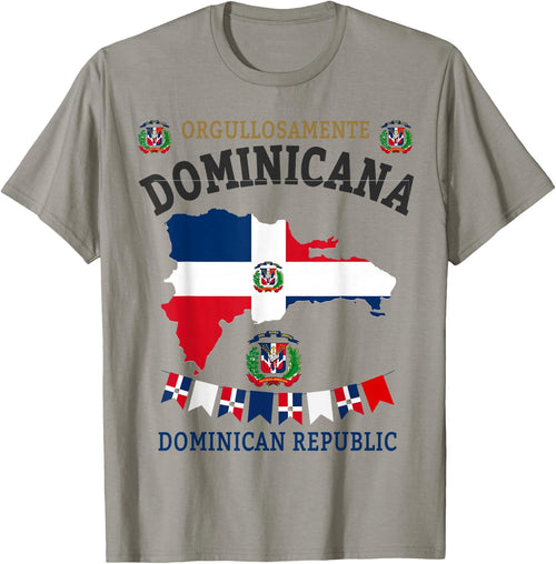 Republica Dominicana & Hispanic Dominican Flag