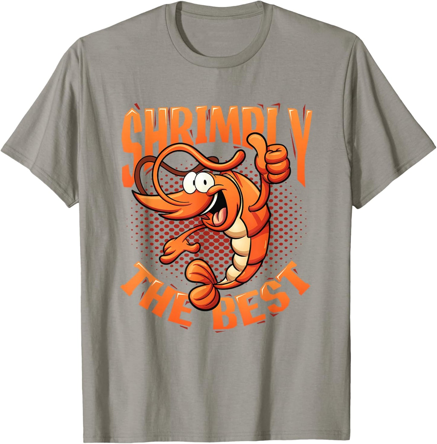 Shrimply The Best Aquarist Shrimp Farmer T-Shirt - T-Shirt | Sand