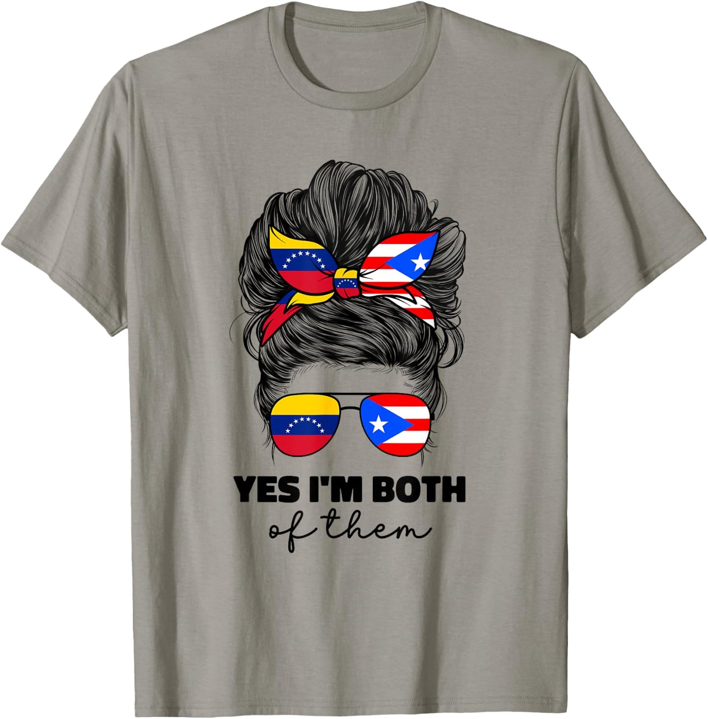 Venezuelan And Puerto Rican Rico Venezuela Flag Girl Women T-Shirt - T-Shirt | Sand