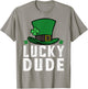 St Patric Day Lucky Dude Men Toddler Boy Cute Irish Brother T-Shirt - T-Shirt | Sand