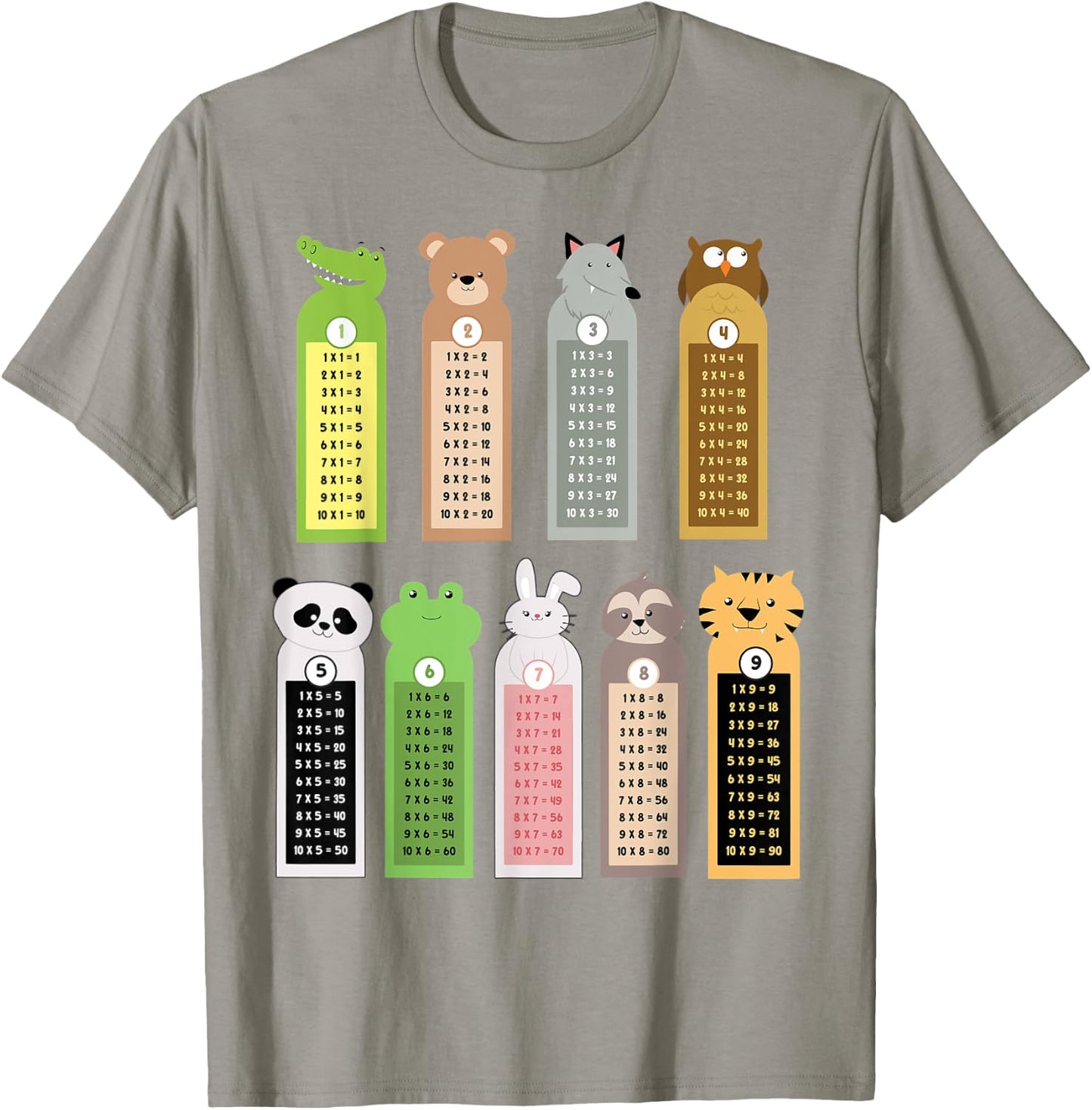 Maths Day Costume Idea for Kids & Teacher Numbers Maths T-Shirt - T-Shirt | Sand