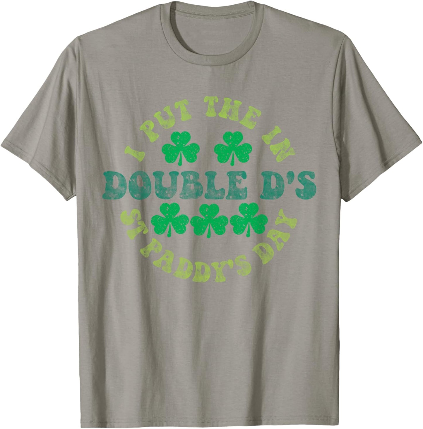 I Put The Double D In Paddys Women's St Patricks Day Boobs T-Shirt - T-Shirt | Sand