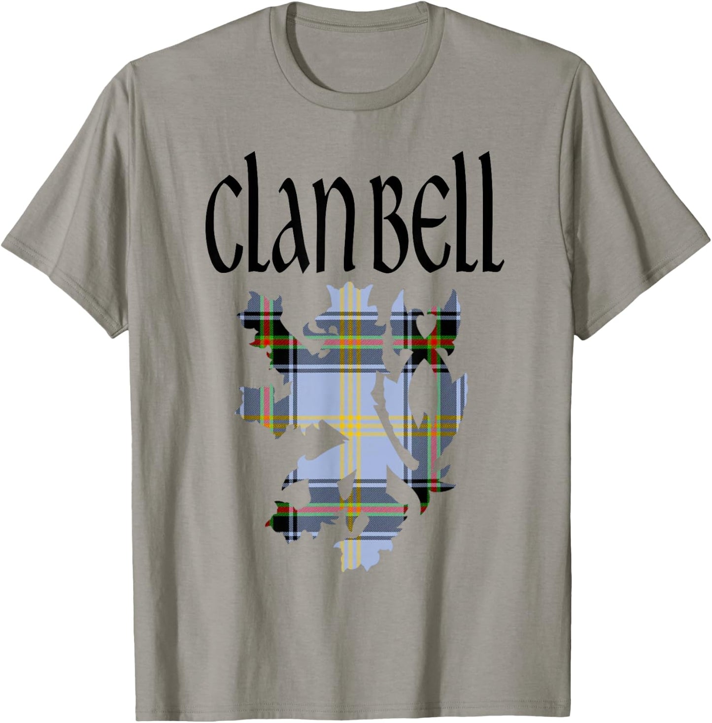 Clan Bell of the Borders Tartan Scottish Family Name Pride T-Shirt - T-Shirt | Sand