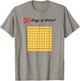 100 Days of School - Montessori Hundred Bead T-Shirt - T-Shirt | Sand