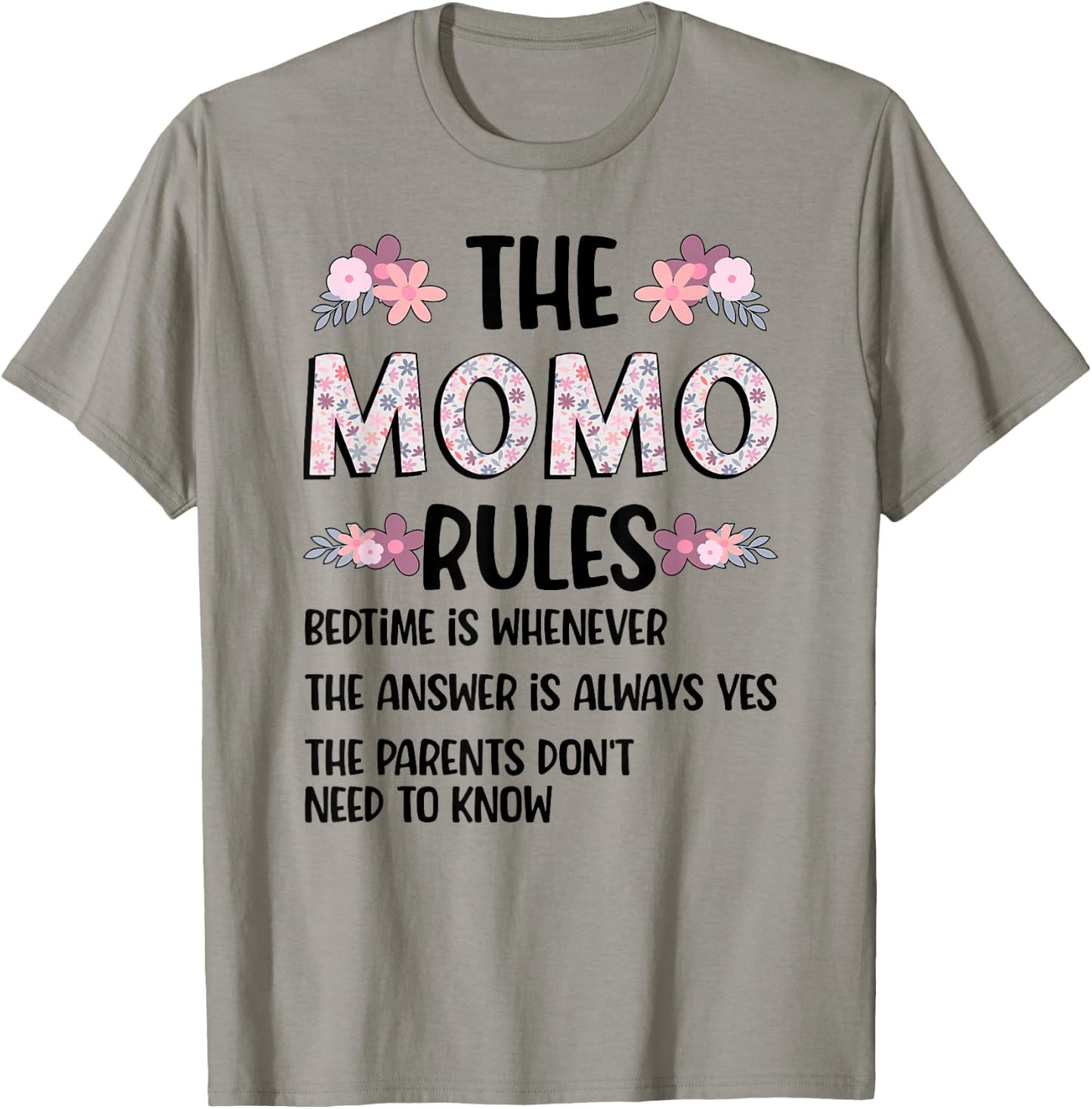 Momo Grandma Rules Momo Grandmother T-Shirt - T-Shirt | Sand