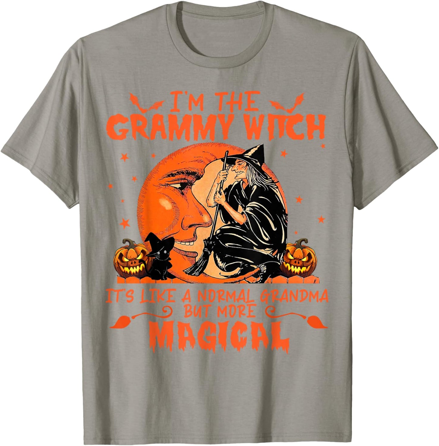 I'm The Grammy Witch It's Like A Normal Grandma T-Shirt - T-Shirt | Sand