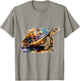 Turtle art animal motif animal lovers turtle T-Shirt - T-Shirt | Sand
