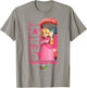 The Super Mario Bros. Movie She Can Do Anything Peach Poster T-Shirt - T-Shirt | Sand