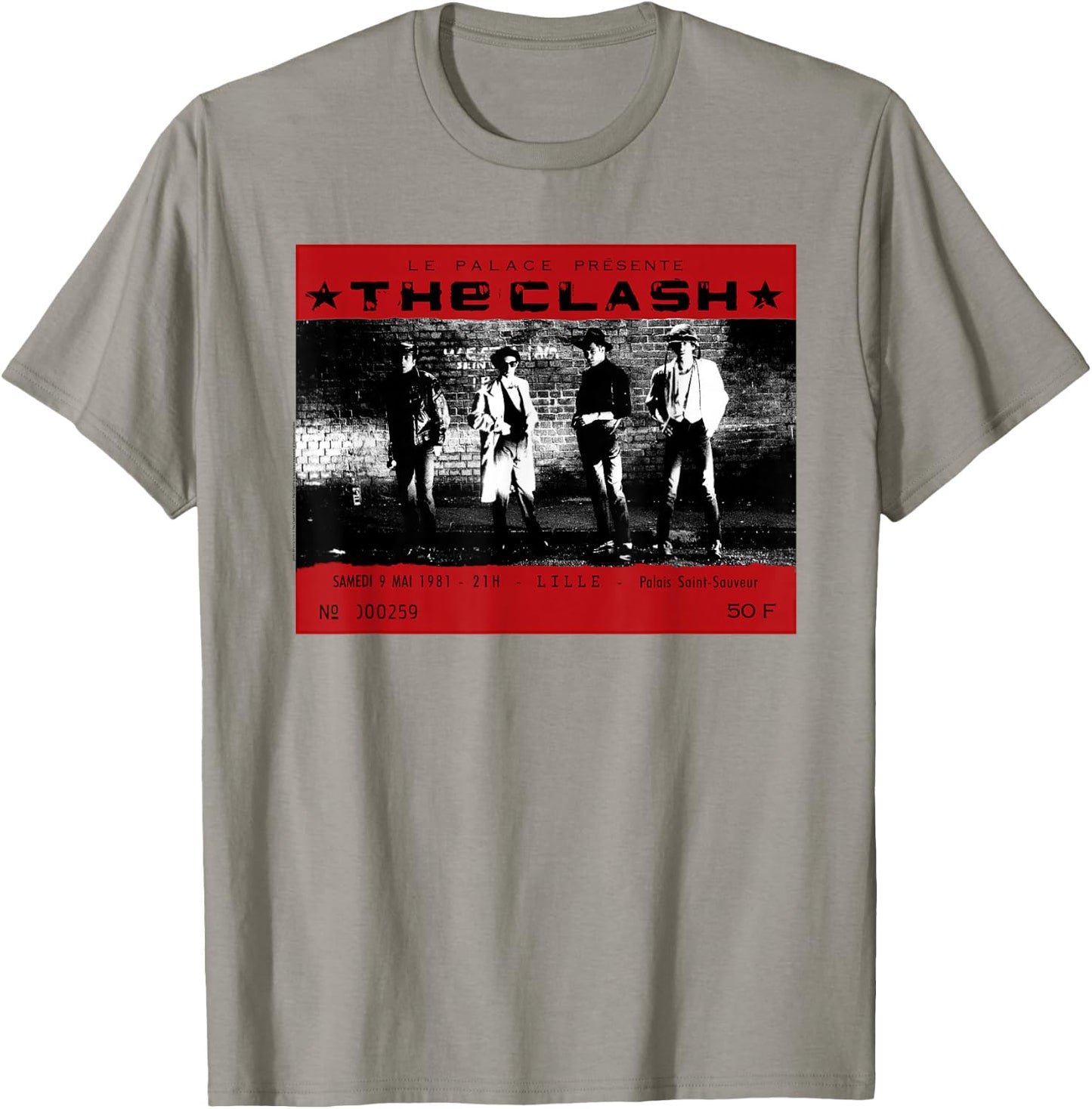 The Clash - Le Palace 1981 T-Shirt - T-Shirt | Sand