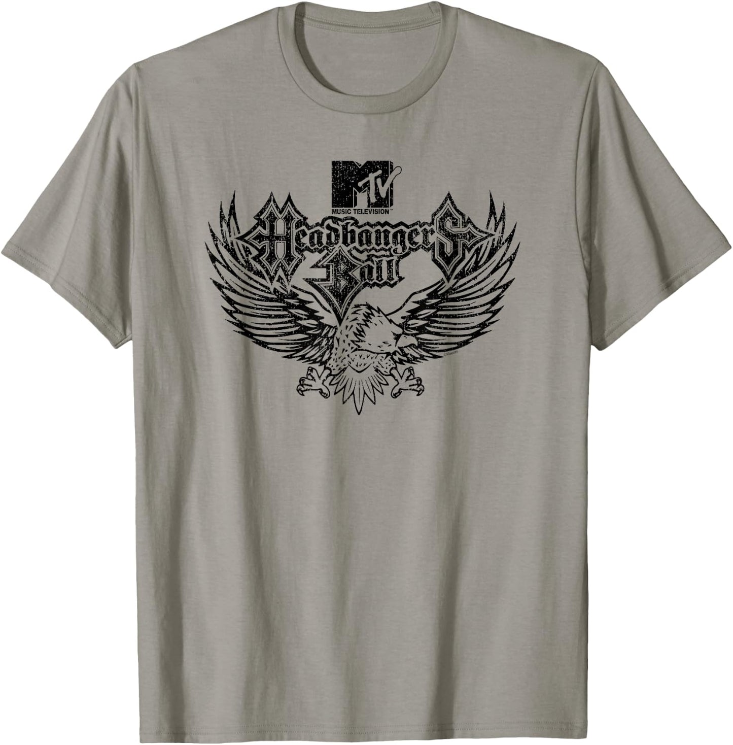 Headbangers Ball - Headbangers Ball Eagle T-Shirt - T-Shirt | Sand