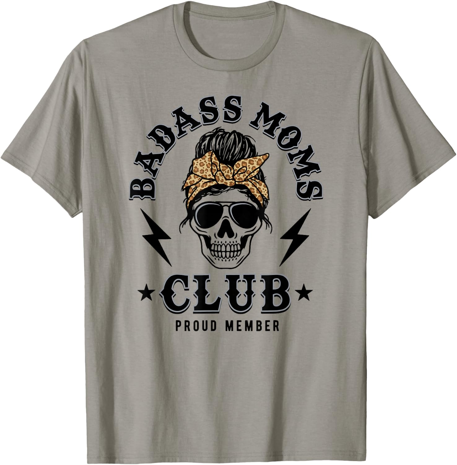 Badass Moms Club T-Shirt - T-Shirt | Sand