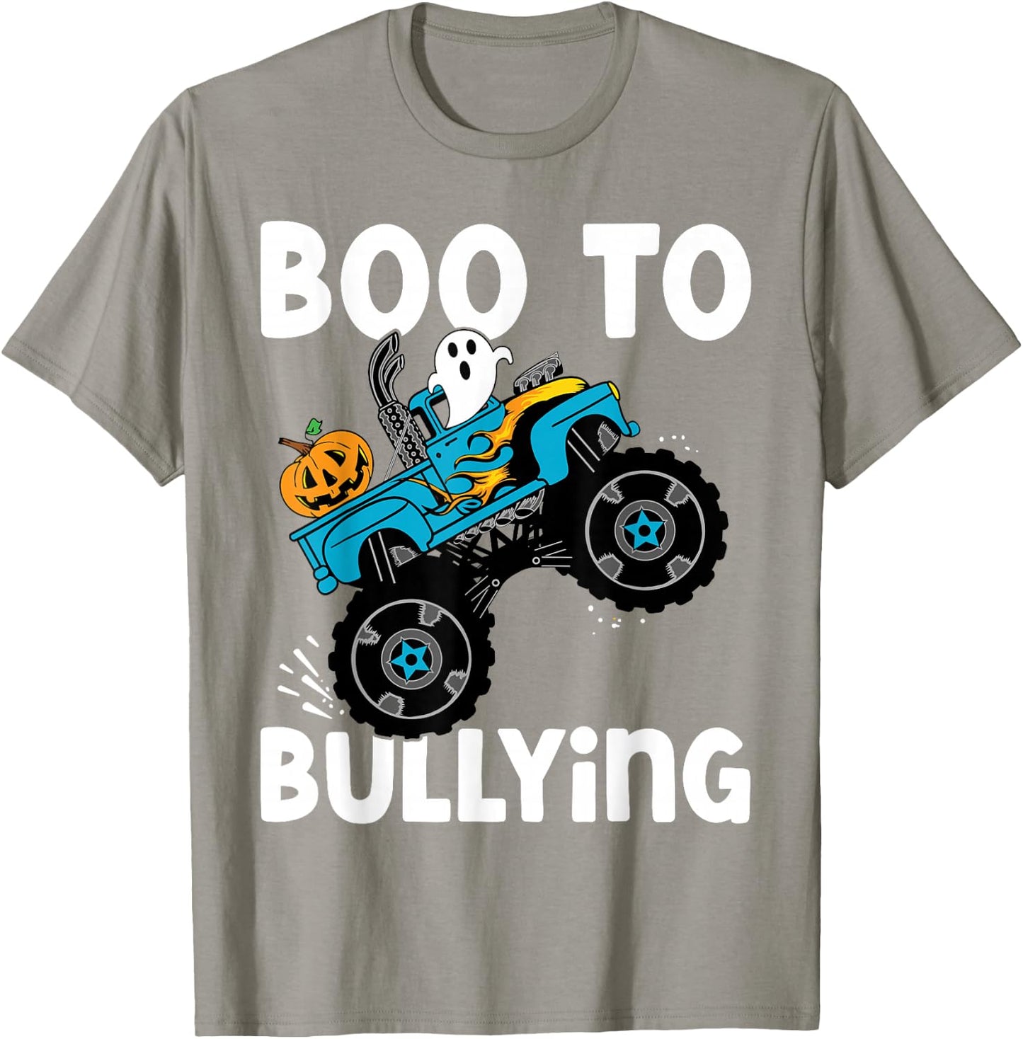 Boo Too Bullying Unity Day Halloween Orange Kids Men Women T-Shirt - T-Shirt | Sand