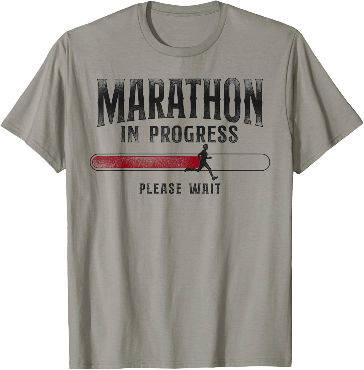 Running Runner Half Marathon Vintage Marathon In Progress T-Shirt - T-Shirt | Sand