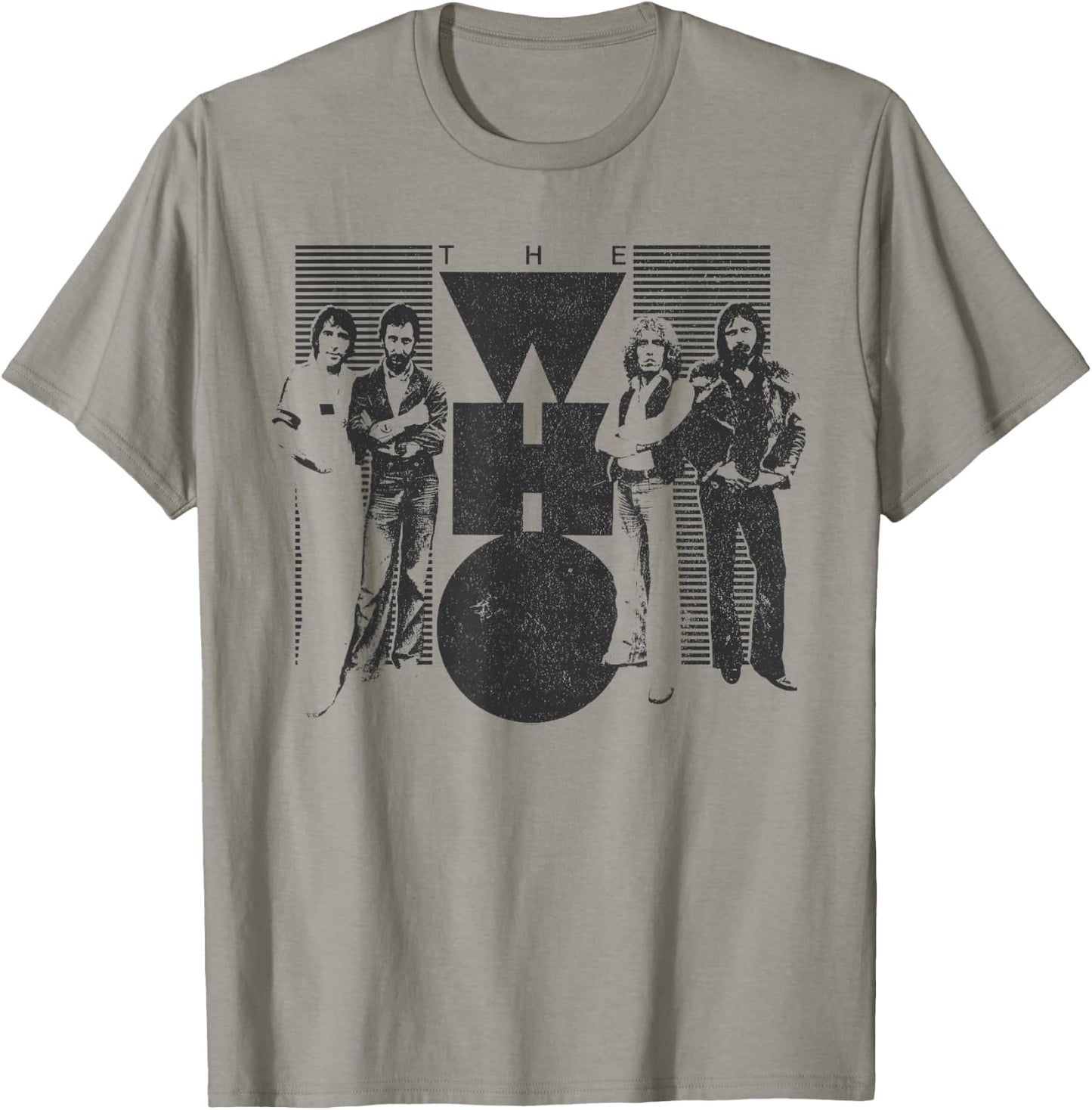 The Who Official Vintage 70's Black & White T-Shirt - T-Shirt | Sand