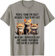 People Think I'm Crazy Because I Talk To My Cats T-Shirt - T-Shirt | Sand