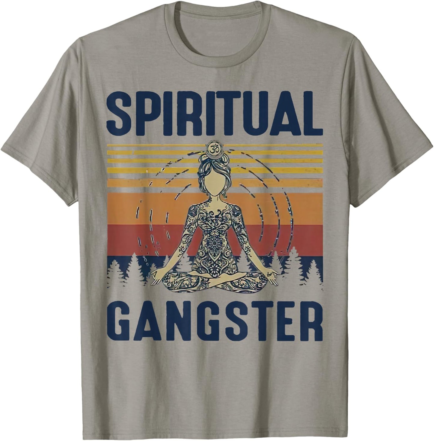 Yoga Girls Spiritual Gangsters Vintage Yoga Lover T-Shirt - T-Shirt | Sand