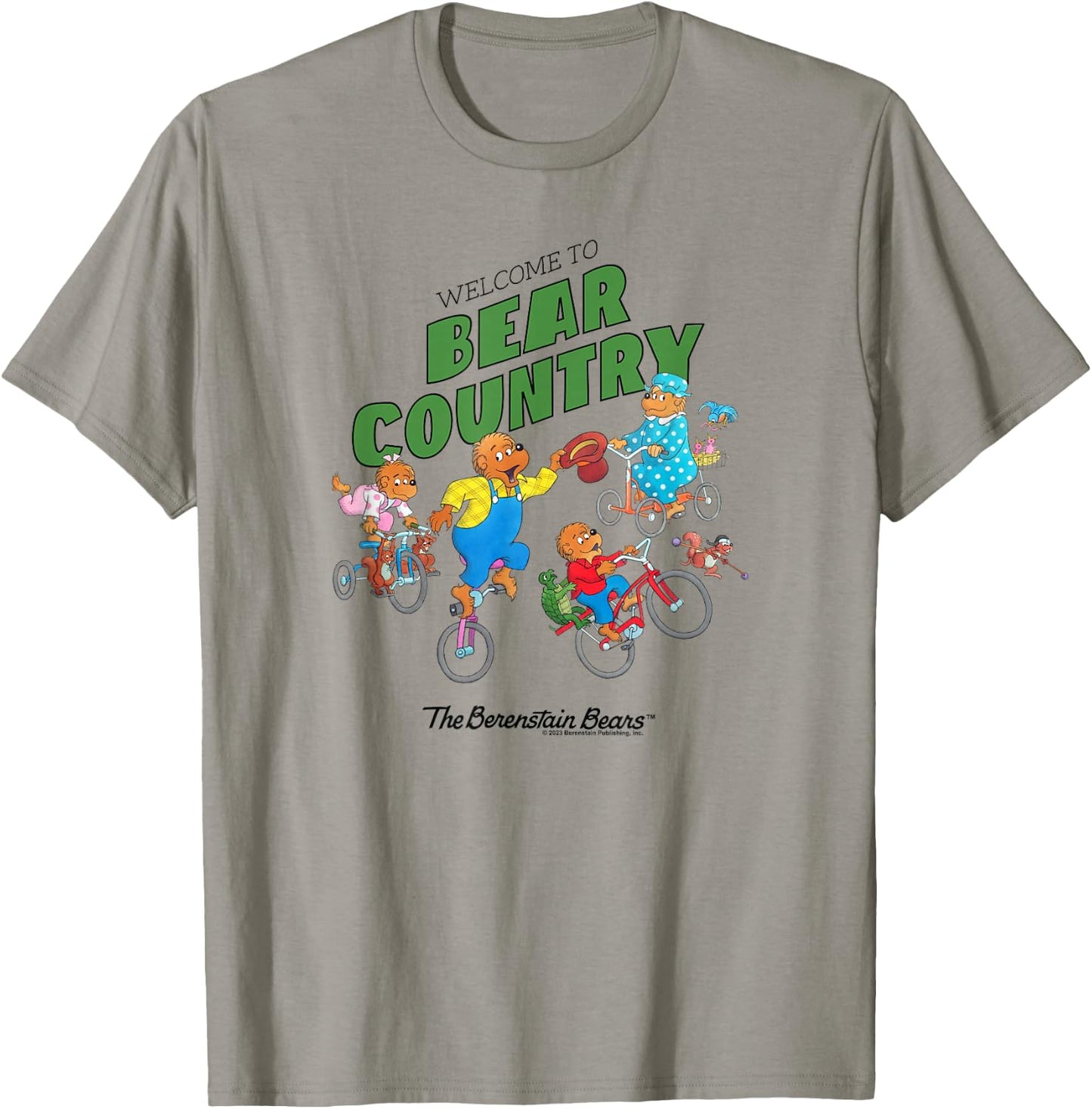 The Berenstain Bears The Berenstain Bears Bear Country T-Shirt - T-Shirt | Sand