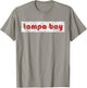 Tampa Bay Florida Retro Vintage Weathered Throwback T-Shirt - T-Shirt | Sand