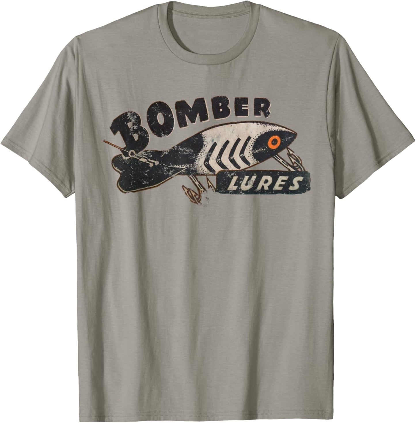 Bomber Lures - Fishing Vintage Lover T-Shirt - T-Shirt | Sand