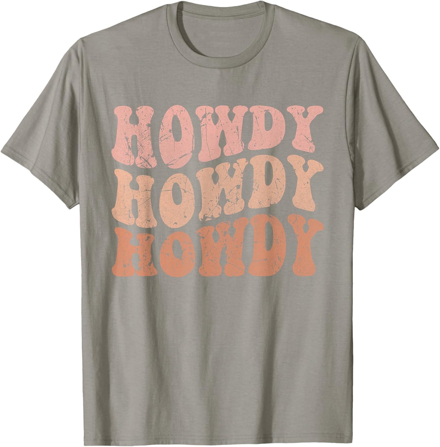 Vintage Howdy Western Life Rodeo Country Music Cowgirls T-Shirt - T-Shirt | Sand