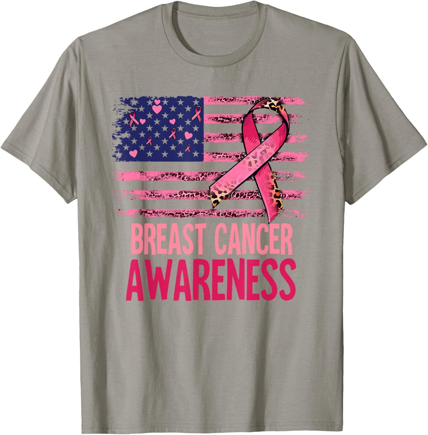 Breast Cancer Awareness T-Shirt - T-Shirt | Sand