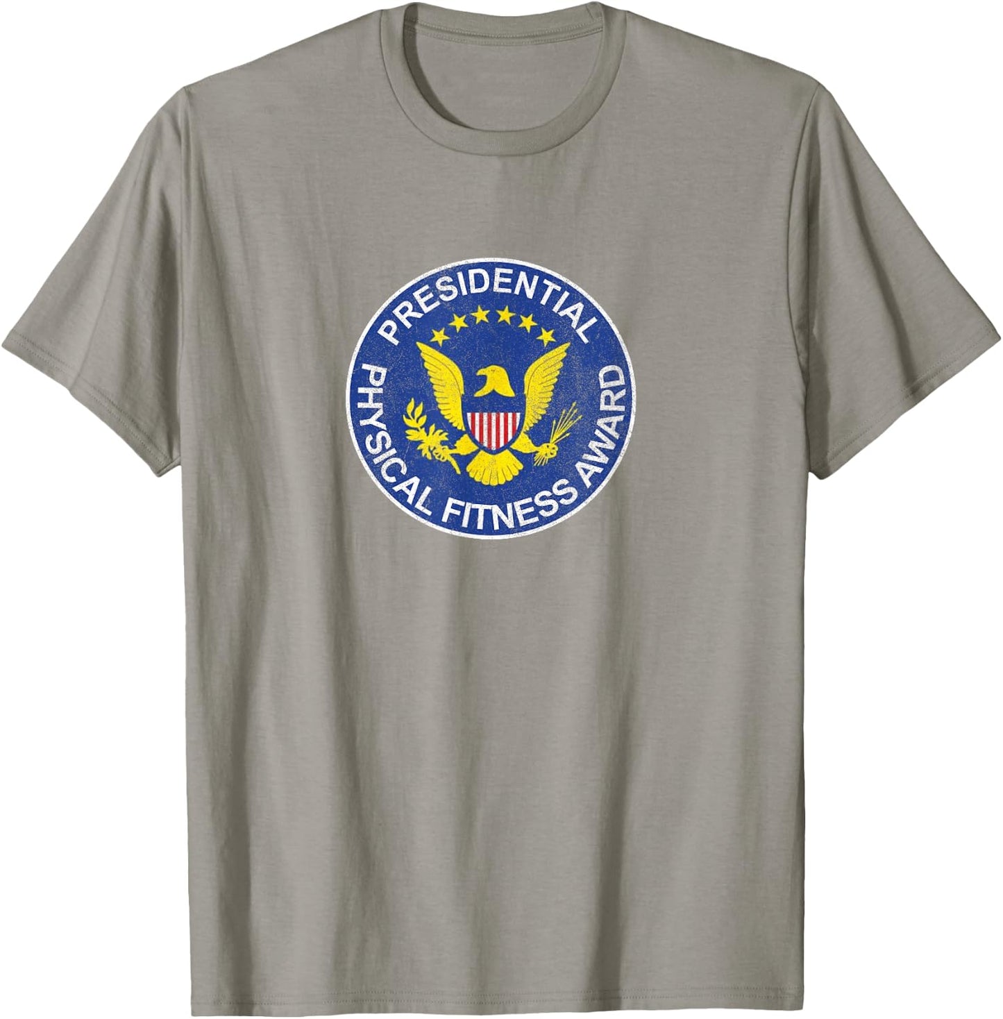 Presidential Physical Fitness Award Retro Old School Classic T-Shirt - T-Shirt | Sand