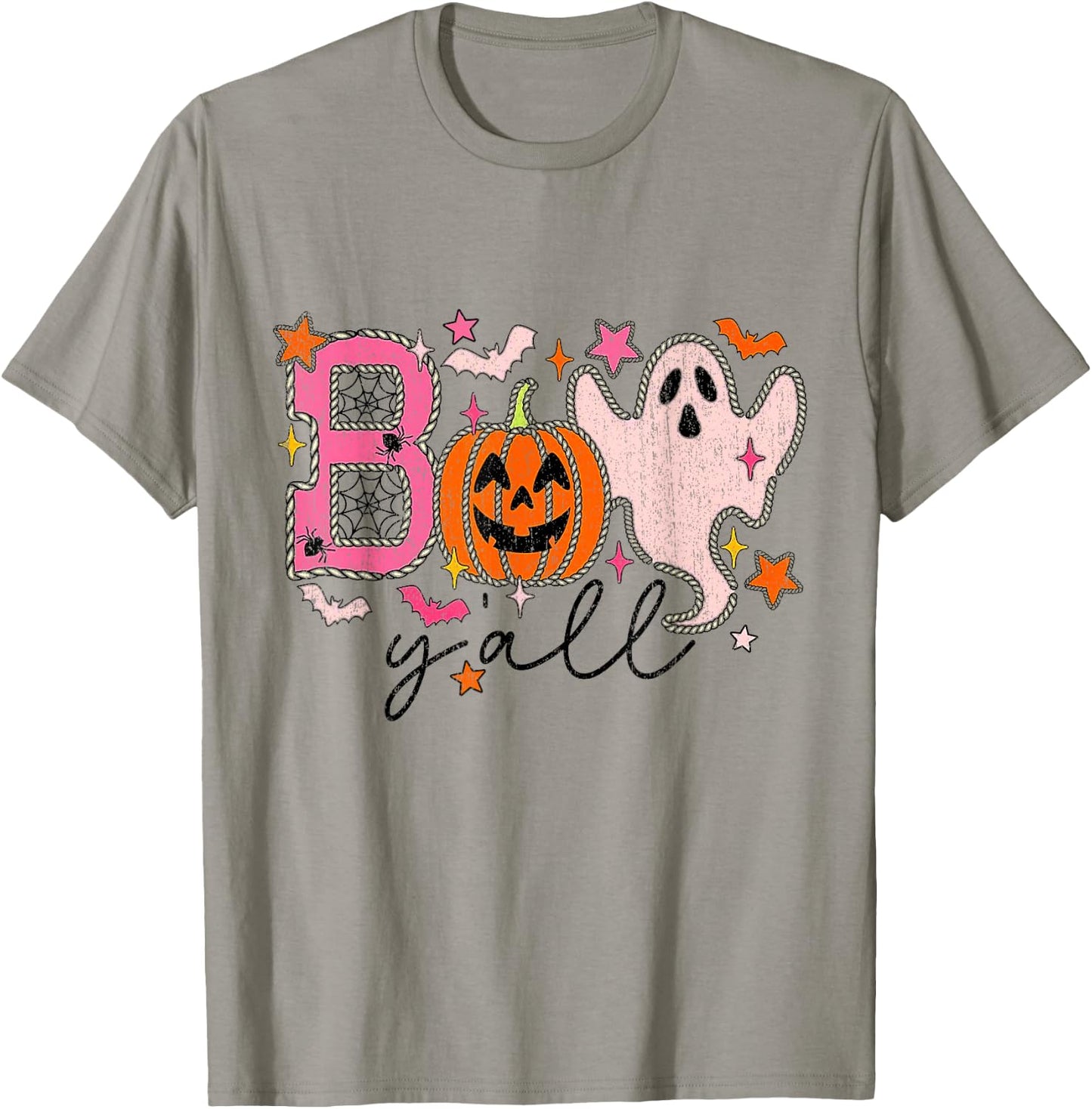 Boo Yall Boo Yall Halloween Family Halloween Matc T-Shirt - T-Shirt | Sand