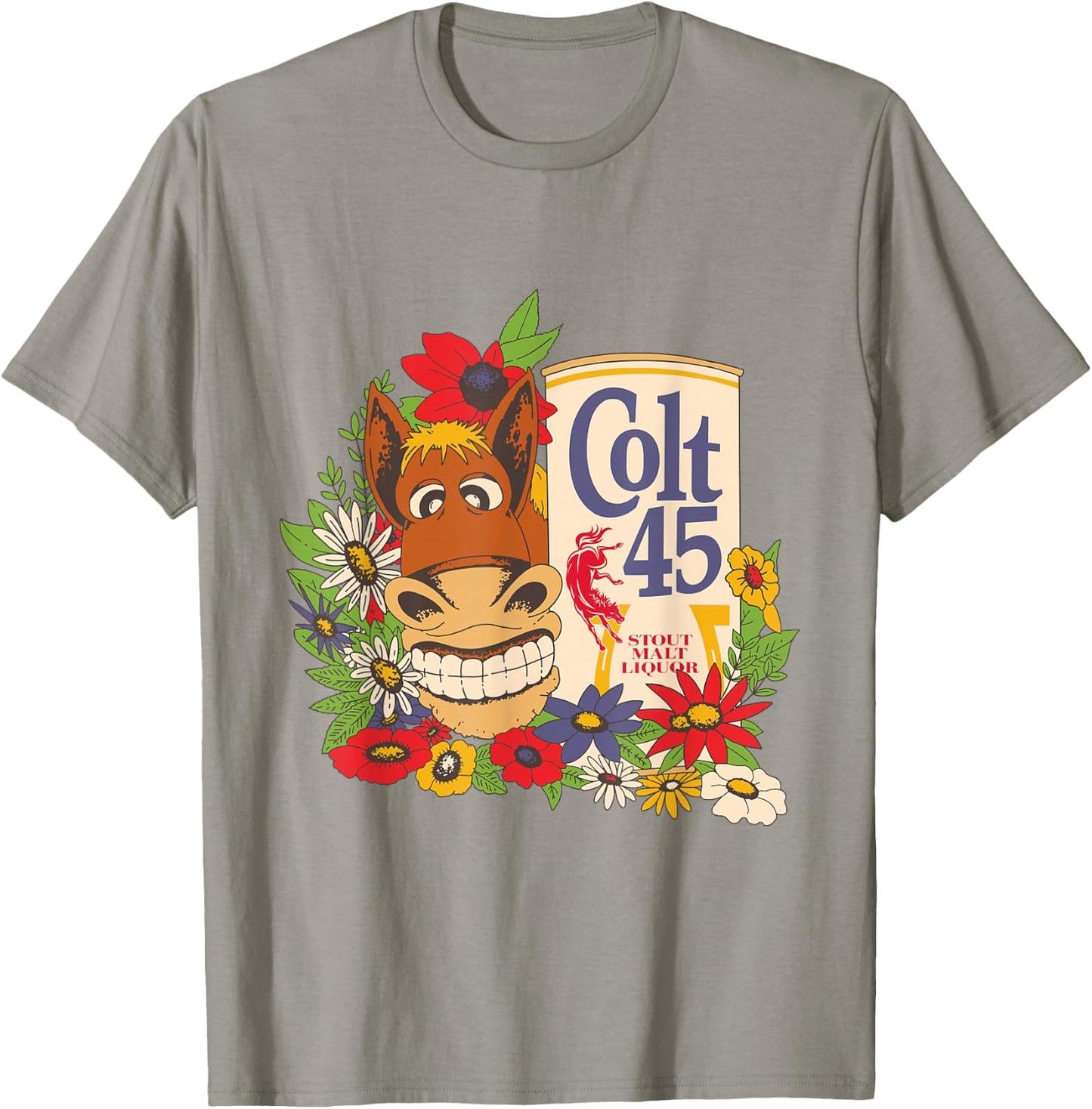 Colt 45 Beer Style - Donkey T-Shirt - T-Shirt | Sand