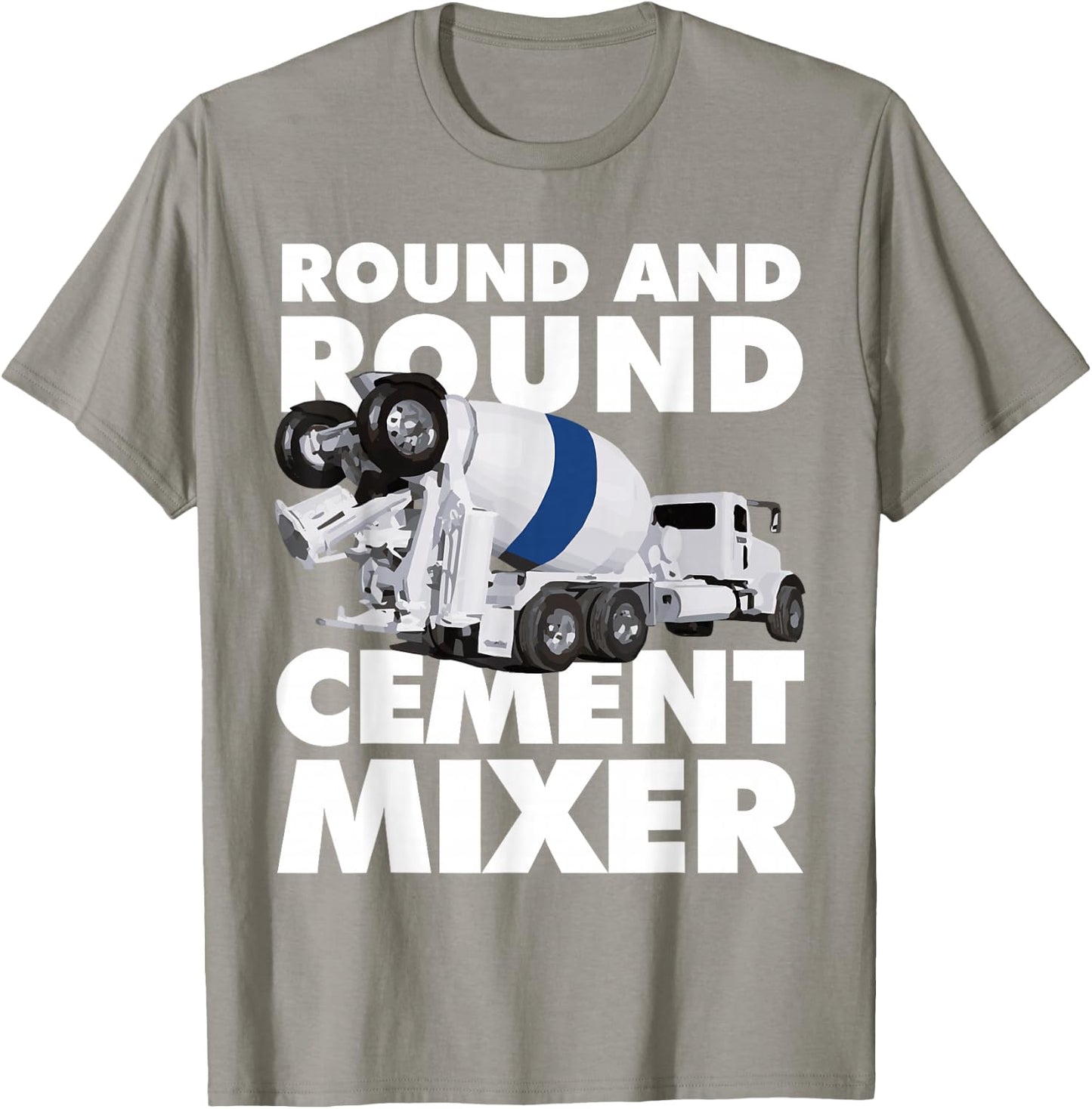 Cement Mixer T-Shirt - T-Shirt | Sand
