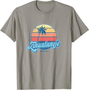 Vintage Zihuatanejo Mexico Classic 70s Retro Surfer T-Shirt - T-Shirt | Sand