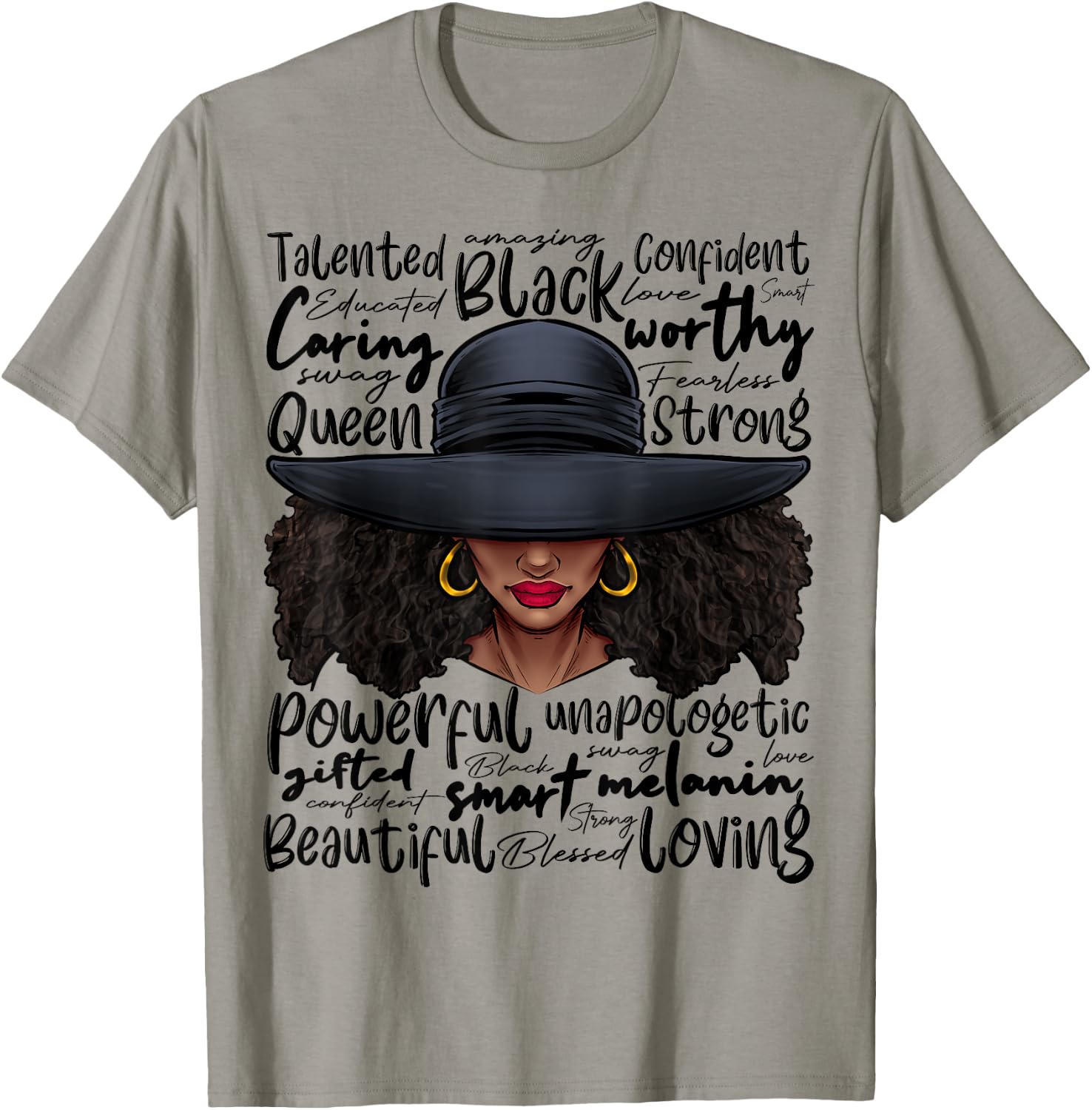 African Black History African American Ladies Juneteenth T-Shirt - T-Shirt | Sand