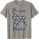 Australian Shepherd Dog Mom Aussie Mama Mothers Day Gift Men Women Kids T-Shirt - T-Shirt | Sand