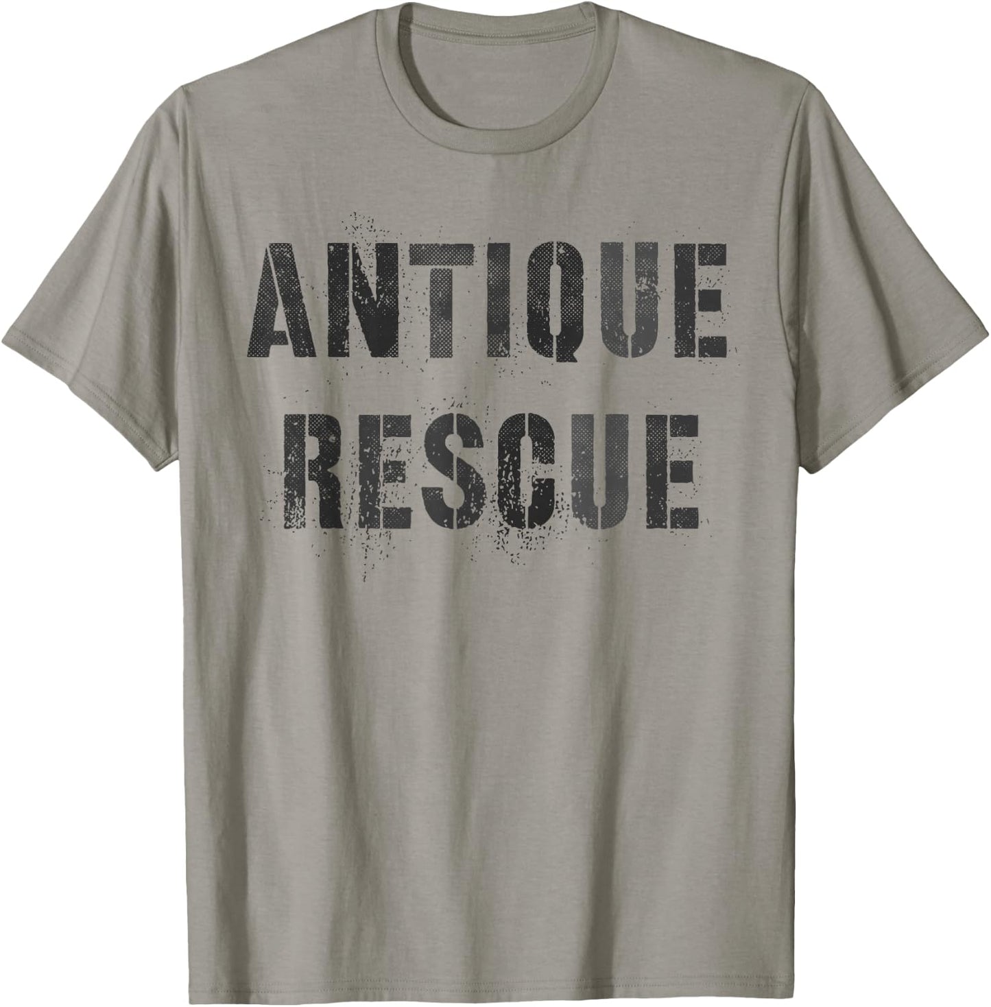 Funny ANTIQUE RESCUE Antiquarian Collectors of Antiquities T-Shirt - T-Shirt | Sand