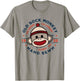 Old Sock Monkey Vintage Toy Company Logo Sock Monkey T-Shirt - T-Shirt | Sand