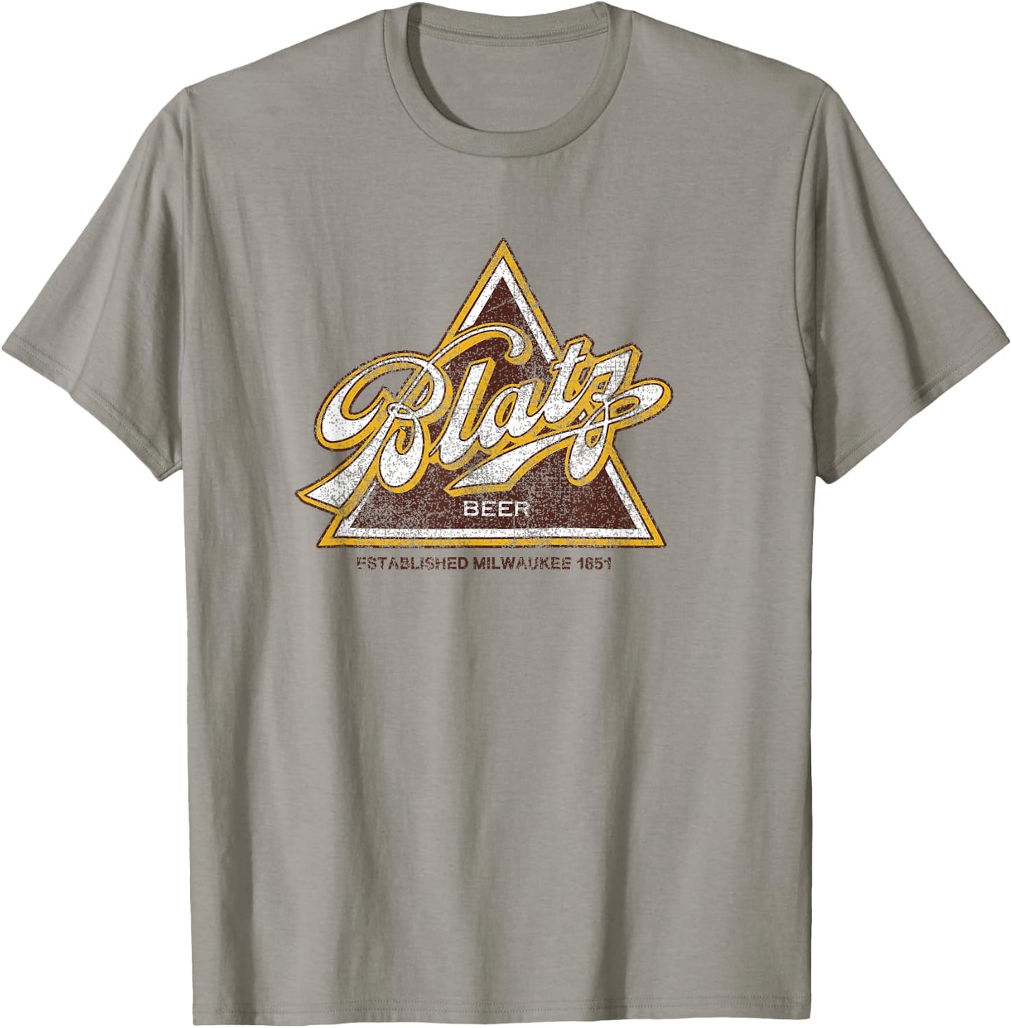 Blatz Beer Vintage Style - Logo T-Shirt - T-Shirt | Sand